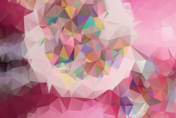 Download Pink Color Polygonal Background - Pink color Collection