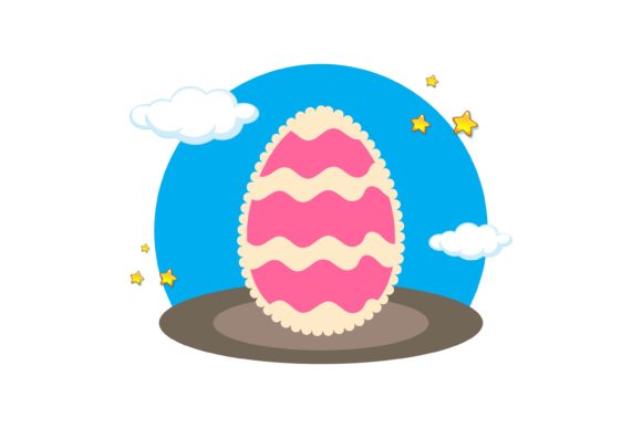 Download Easter Scalloped Edge Pink Color - Pink color Collection